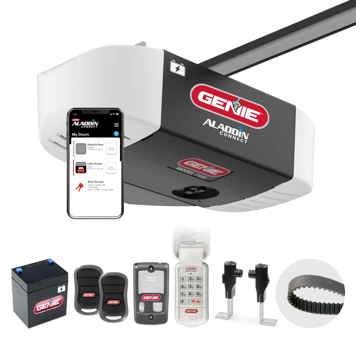 Genie StealthDrive Connect 7155 belt drive opener