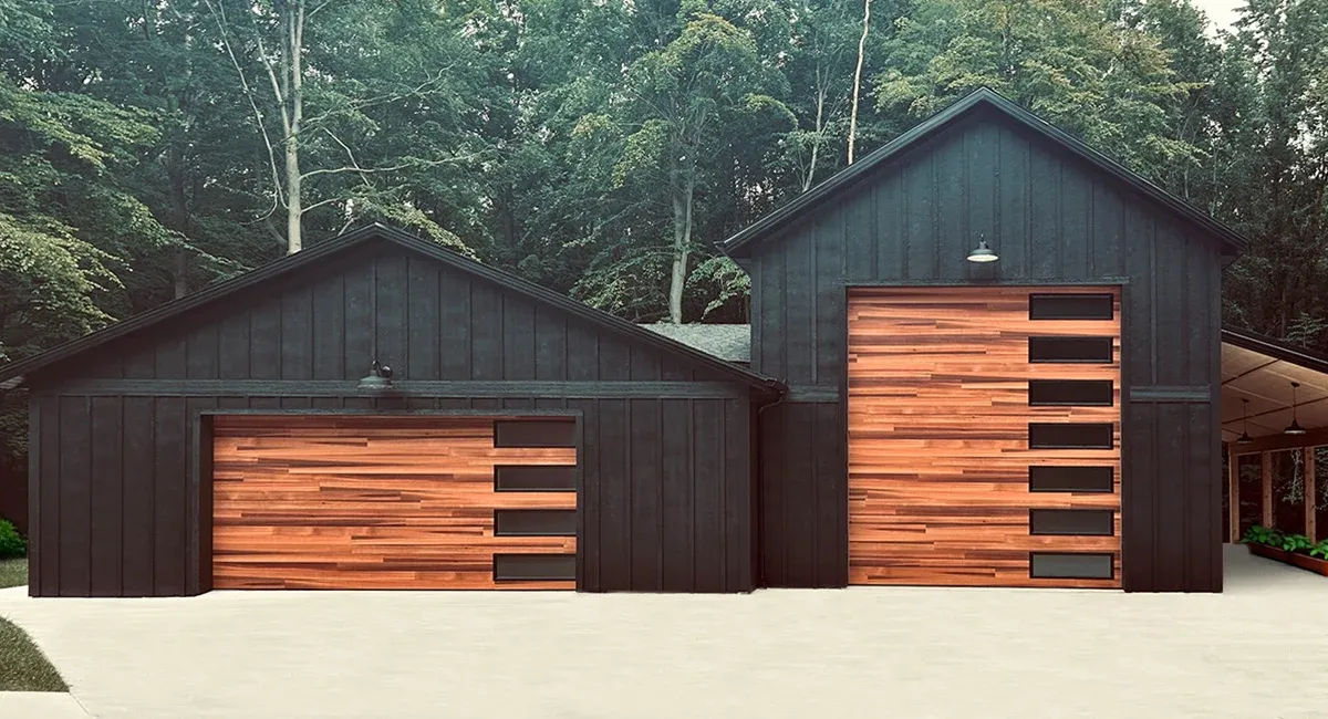 Wayne Dalton Classic Steel 8300 insulated steel garage door, another design option